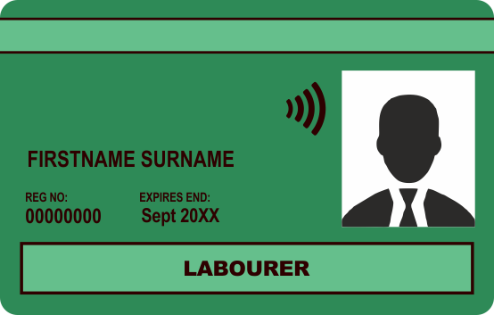 Green CSCS Labourer Card